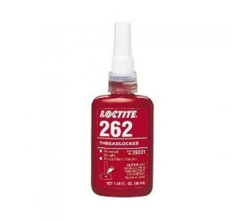 Loctite 262 Fijador de Roscas, Resistencia Alta - Permanente - Botella 50 ml