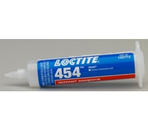 Loctite 454 Adhesivo Instantáneo Prism, Insensible a Superficies - Cartucho 300 g