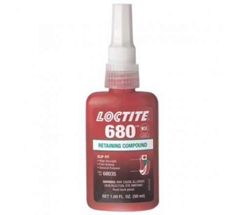 Loctite 680 Compuesto Retenedor, Alta Resistencia - Botella 50 ml