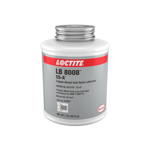 Loctite C5-A Anti-Aferrante Base Cobre - Envase con Brocha 1 lb - Color Cobre